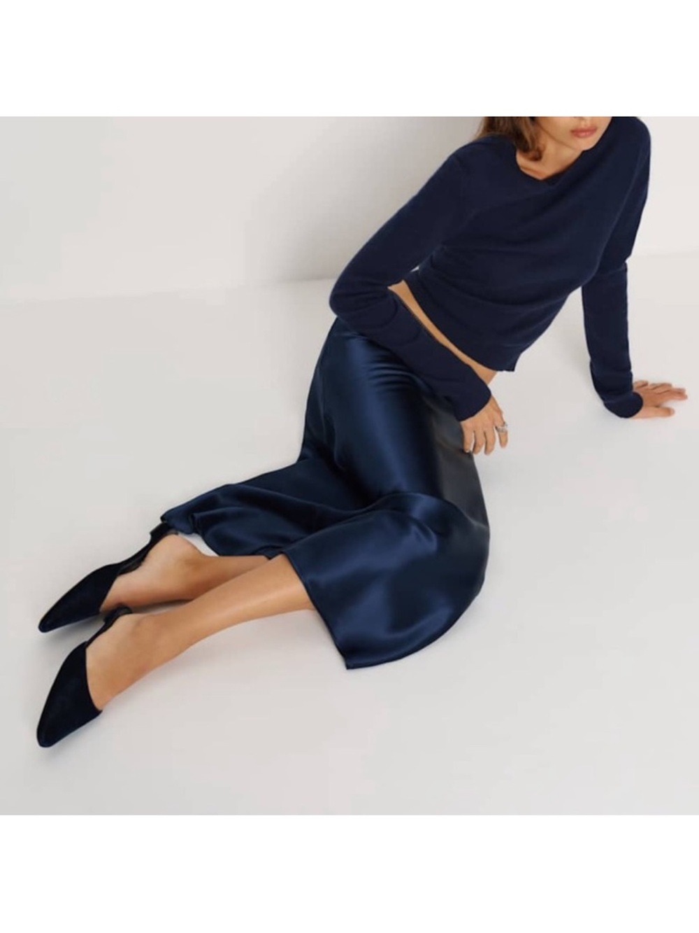 Reformation Layla Silk Skirt size 2
